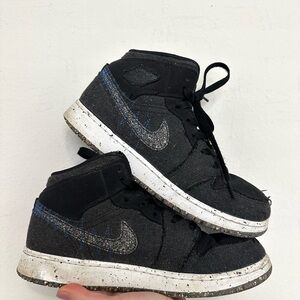 Nike Jordan 1’s Black and Blue Sneakers